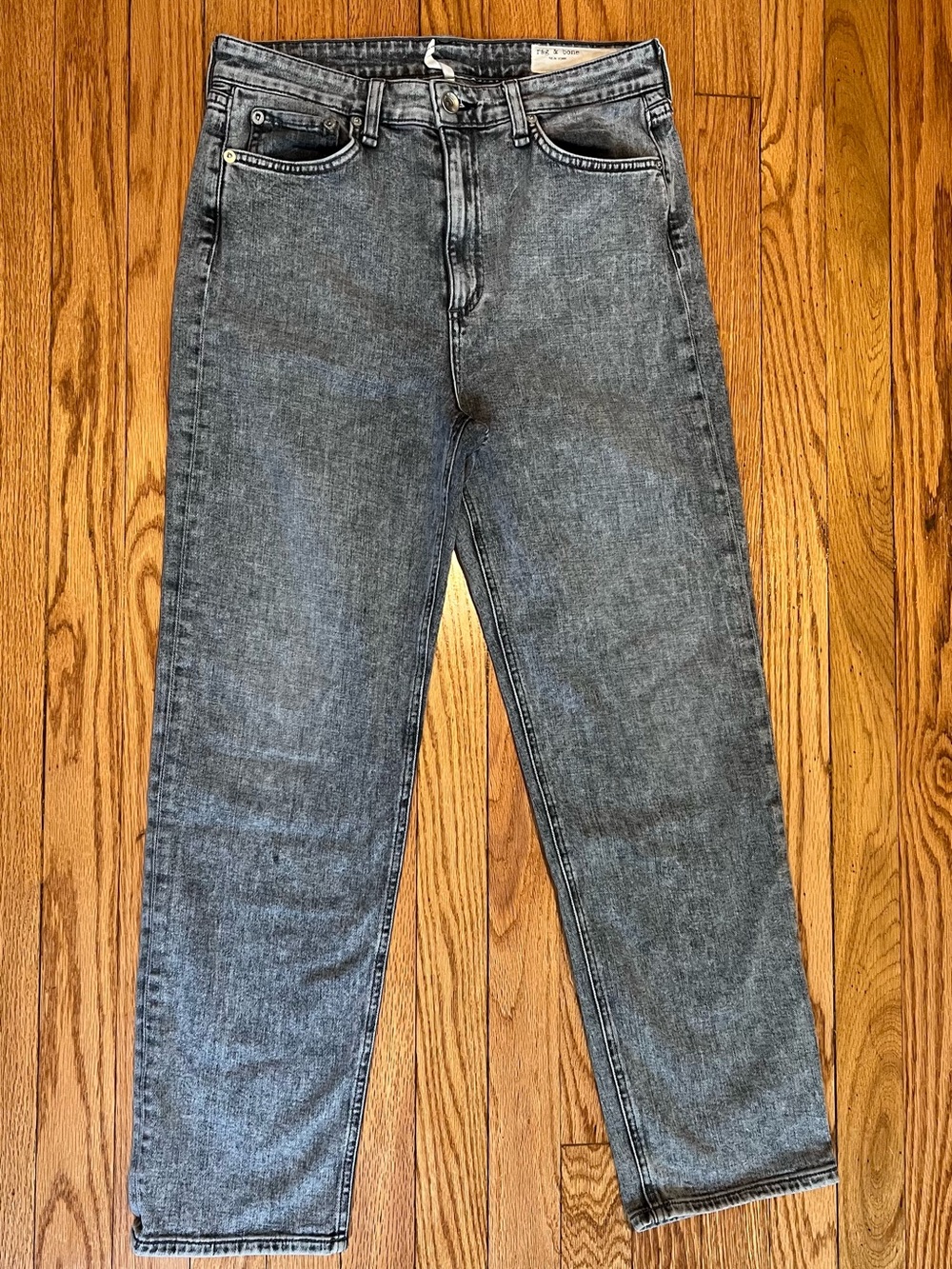rag & bone Nina High Rise Ankle Cigarette Jean SZ 28